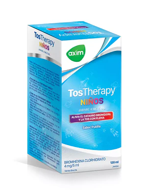 Tostherapy Bromhexina 4 mg /5 ml Jarabe Infantil 100  ml.
