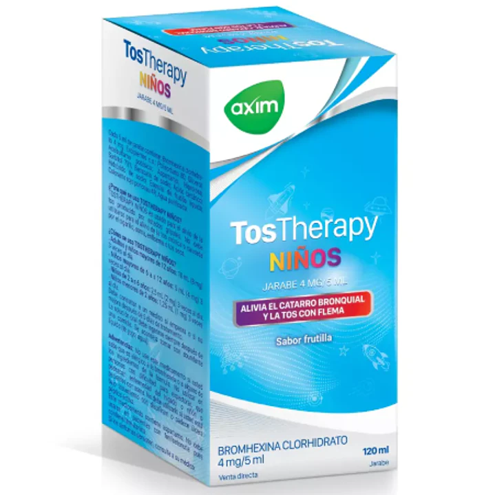 Tostherapy Bromhexina 4 mg /5 ml Jarabe Infantil 100  ml. 1