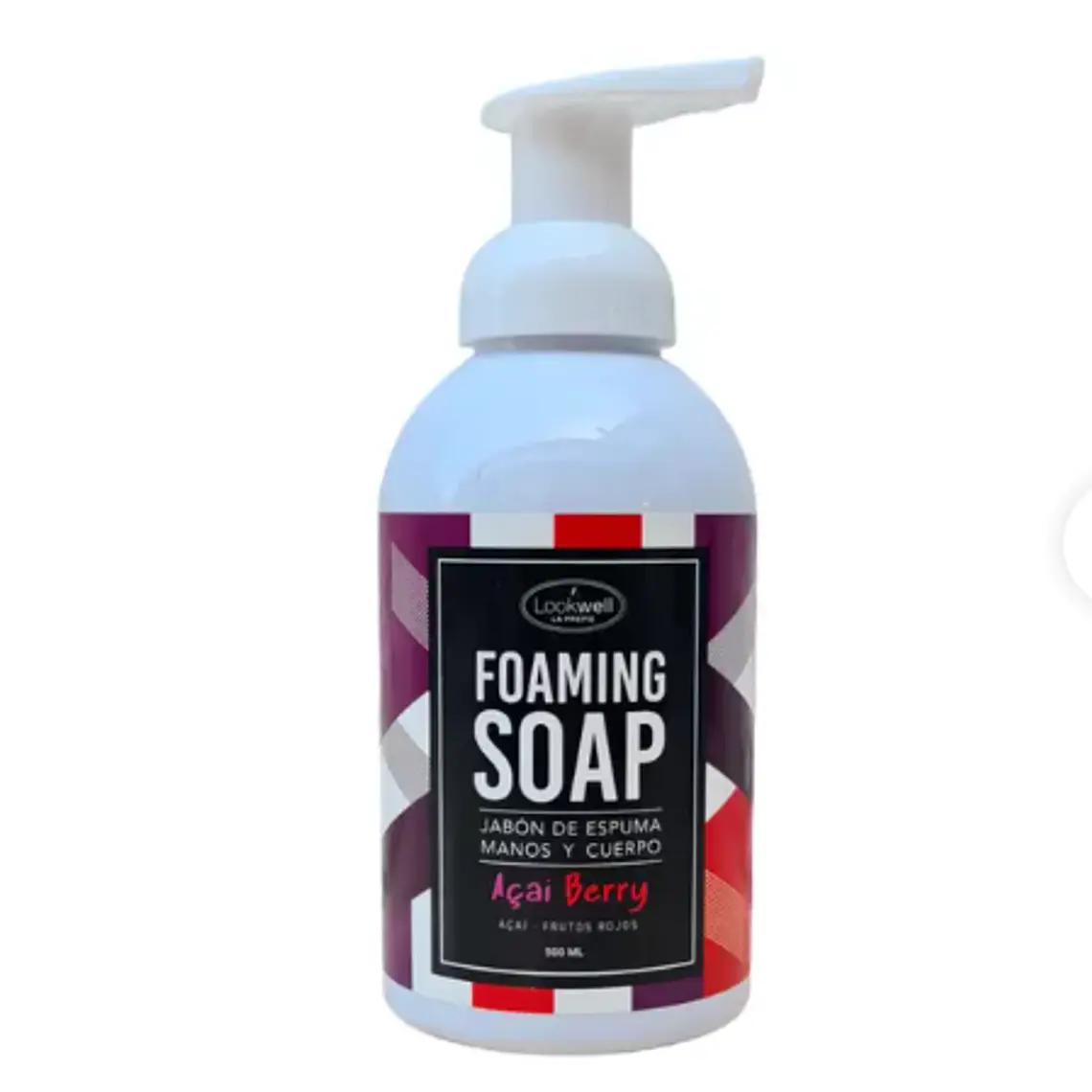 Jabón de espuma Manos y cuerpo Acai Berry 500 ml. 1