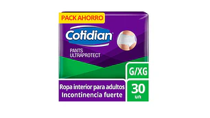 Cotidian Pants Ultraprotec G/XG 30 Unidades.