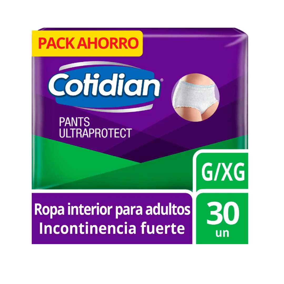 Cotidian Pants Ultraprotec G/XG 30 Unidades. 1