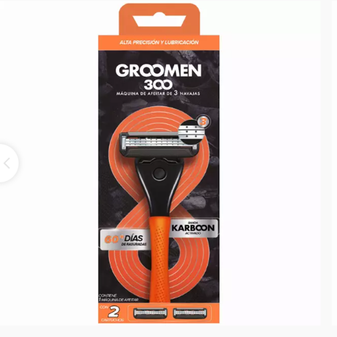 Groomen 300 Máquina de afeitar 2 Unidades. 1