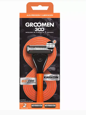 Groomen 300 Máquina de afeitar 2 Unidades.