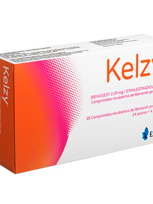 Kelzy Dienogest, Etinilestradiol 28 Comprimidos.