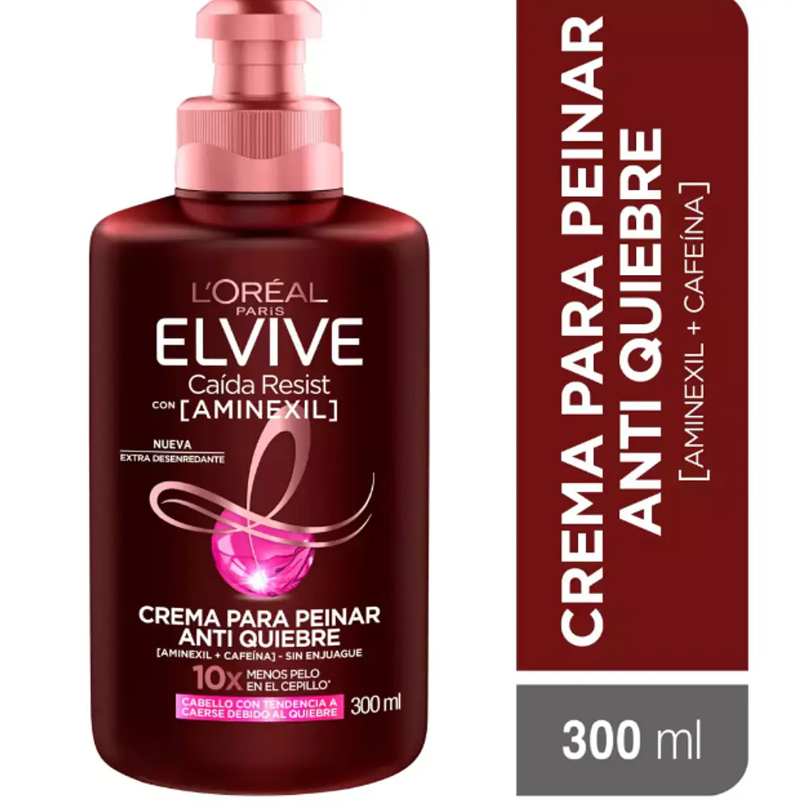Elvive Crema para peinar Antiquiebre Amenexil 300 ml. L'oréal 1