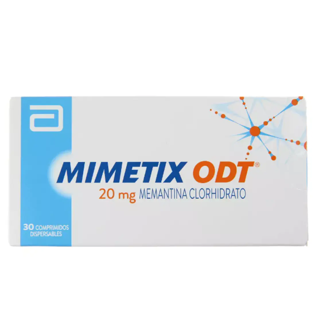Mimetix ODT Memantina 20 mg 30 Comprimidos dispersables. 1