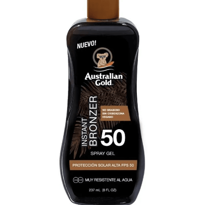 Australian Gold Instant Bronzer SPF 50 Gel 237 ml. 1
