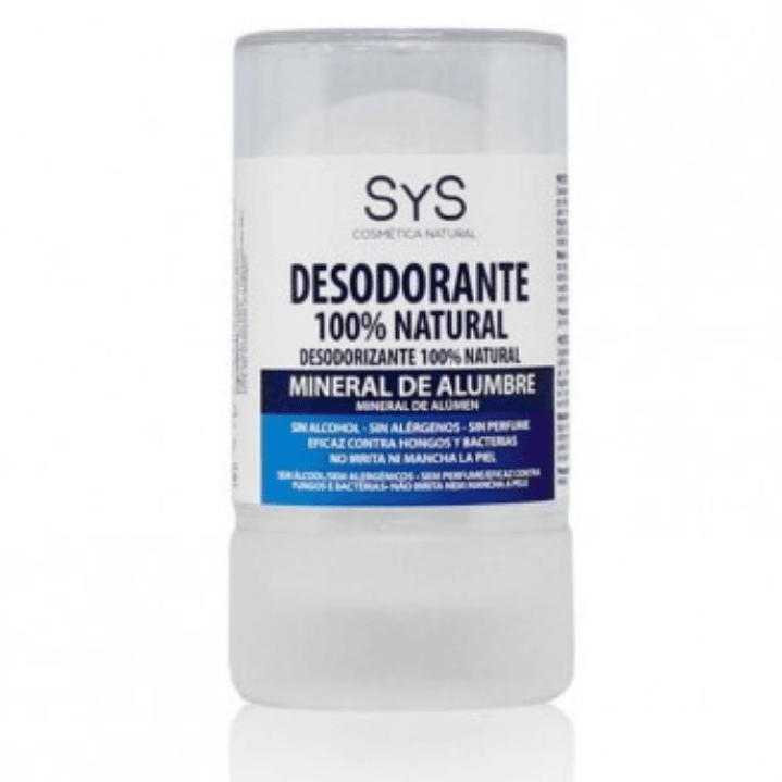 Desodorante 100% natural Mineral de alumbre 120g. Santepharma 1