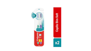 Cepillo dental Colgate Slim soft suave 2 Unidades.