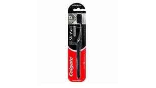 Cepillo dental Colgate Slim soft charcoal 1 unidad.