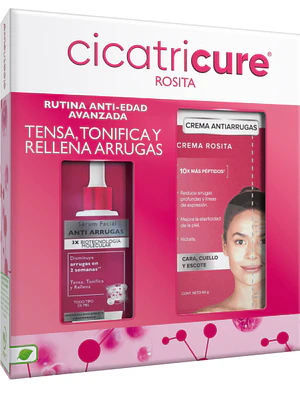 Cicatricure estuche Sérum antiarrugas 30 ml + Crema antiarrugas 30 g.