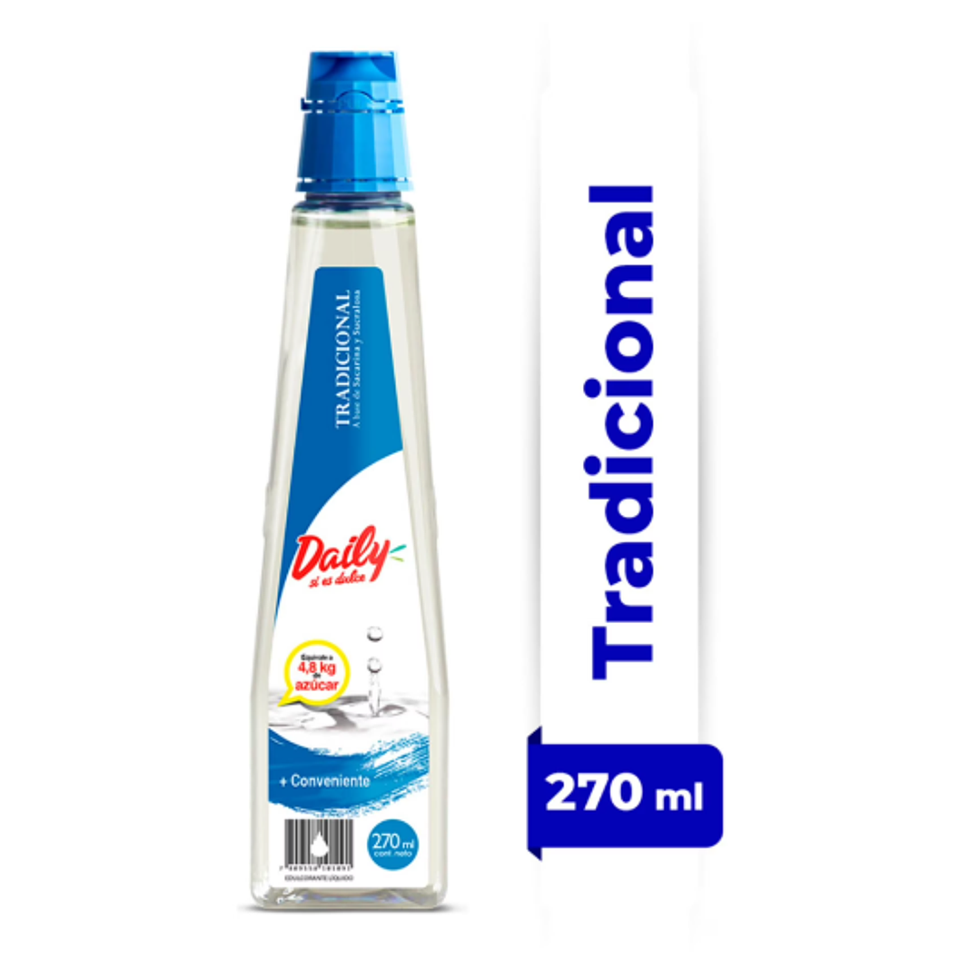 Endulzante Daily Tradicional Gotas 270 ml. 1