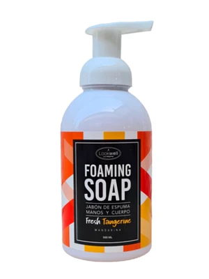 Jabón de espuma manos y cuerpo Cítrico 500 ml.