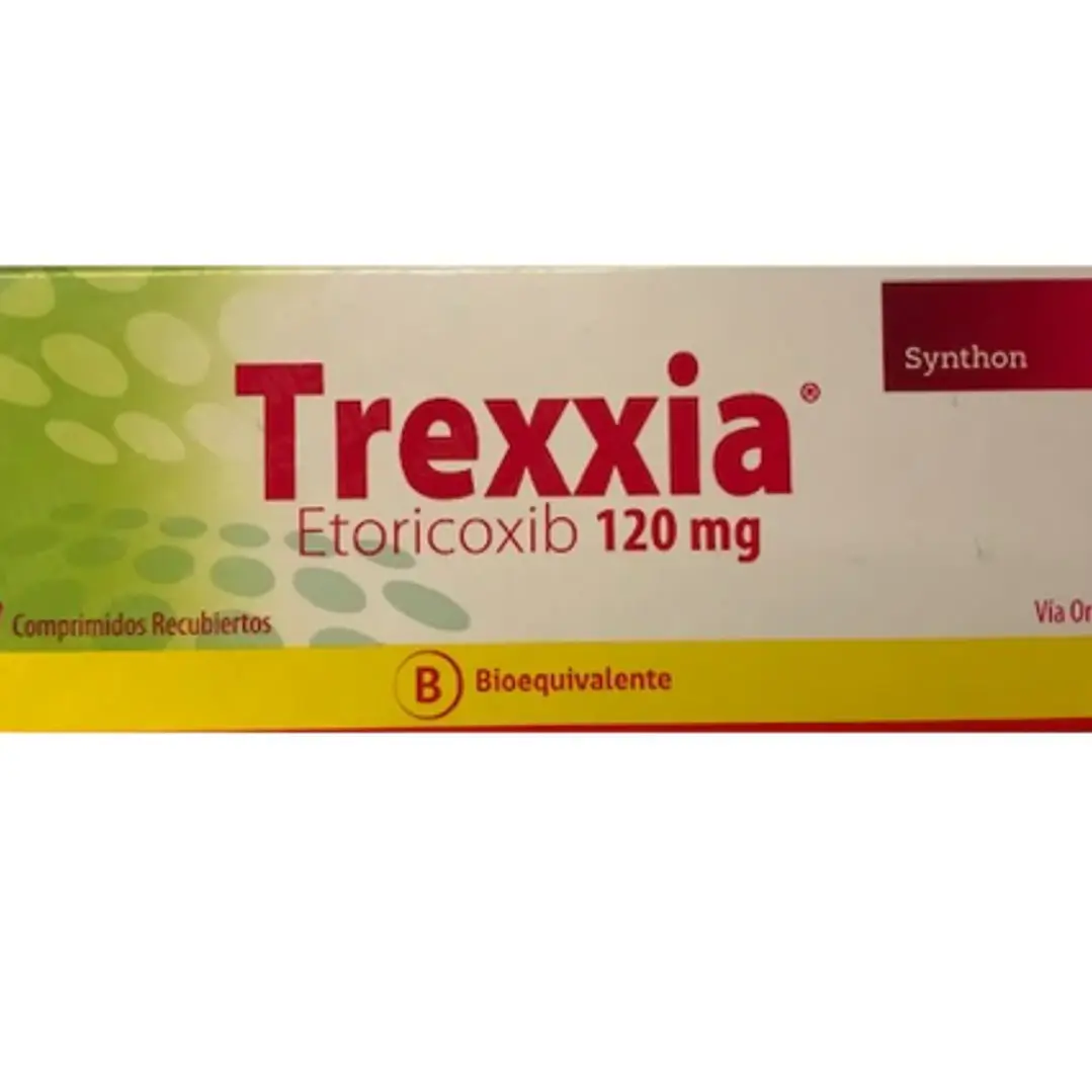 Trexxia (B) etoricoxib 120 mg 7 Comprimidos recubiertos. 1