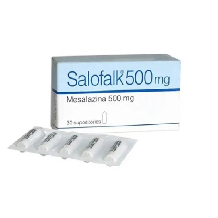 Salofalk Mesalazina 500 mg 30 Supositorios. 1
