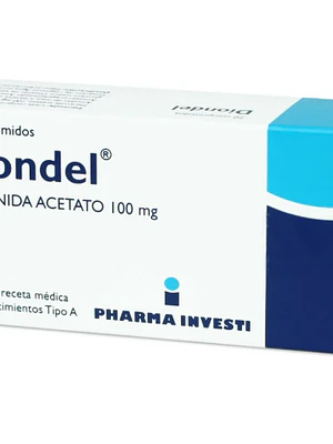 Diondel  Flecainida Acetato 100 mg 20 Comprimidos.