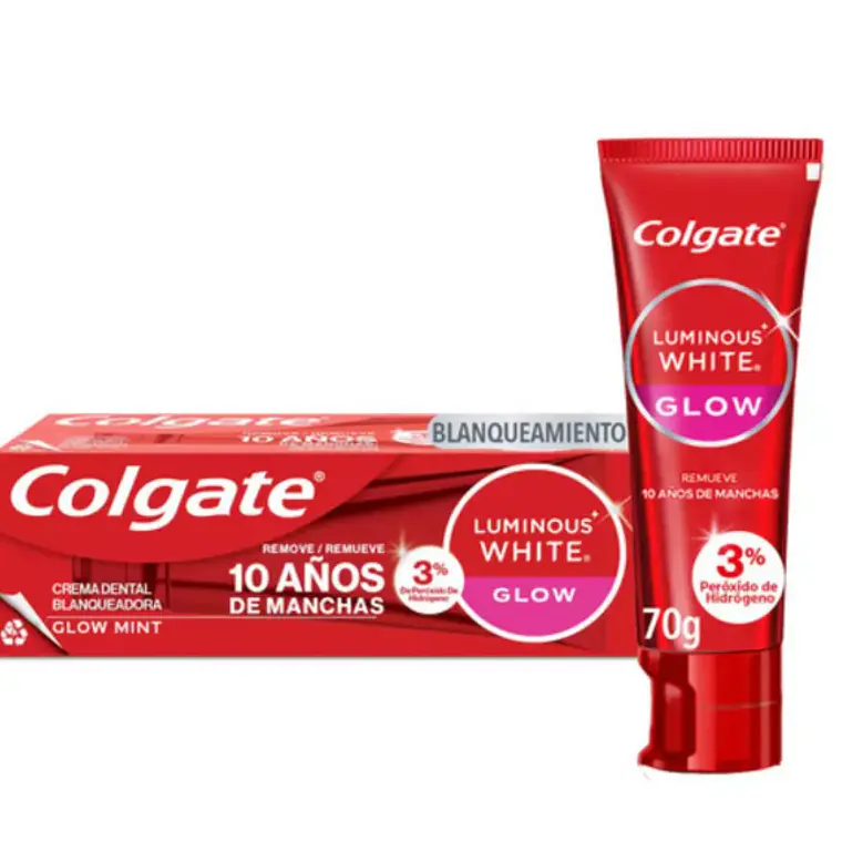Pasta dental Colgate Luminous White Glow 70 g. 1
