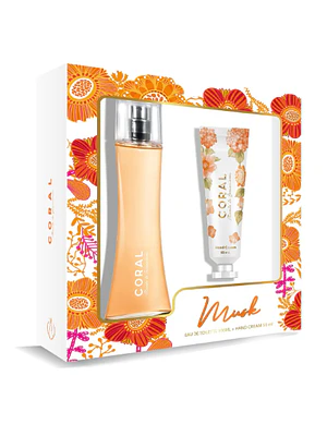 Set Coral Musk fragancia 100 ml + crema de manos 50 g.