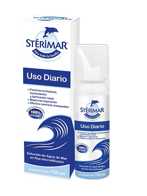 Stérimar Descongestión nasal Solución de Agua de mar 100 ml.