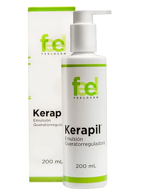 Kerapil Emulsión queratoreguladora 200 ml. Feelderm