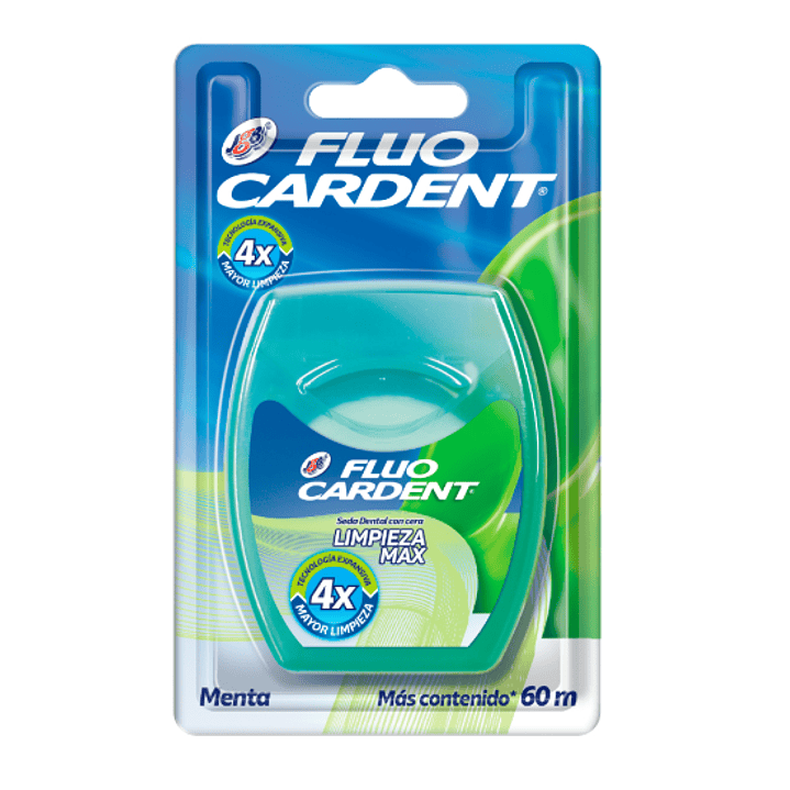 Seda dental Fluocardent Limpieza max 60 mts. 1