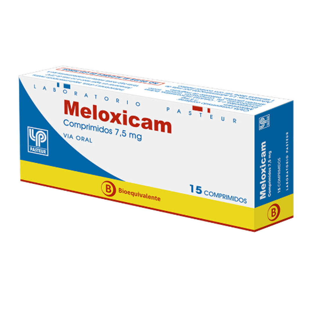 Meloxicam (B) 7,5 mg 15 Comprimidos. Pasteur 1