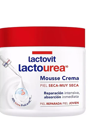 Lactovit Lactourea Mousse crema 400 ml.