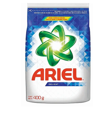 Detergente en polvo Ariel Regular 400 g.