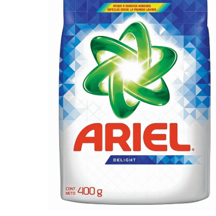 Detergente en polvo Ariel Regular 400 g. 1