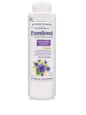 Familand Acondicionador Centaurea cyanus Canoso 750 ml.