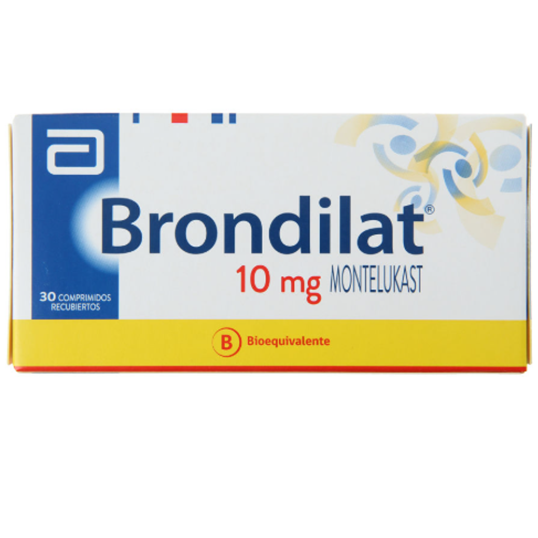 Brondilat (B) Montelukast 10 mg 30 Comprimidos recubiertos. 1