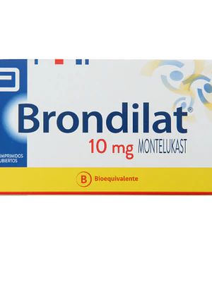 Brondilat (B) Montelukast 10 mg 30 Comprimidos recubiertos.