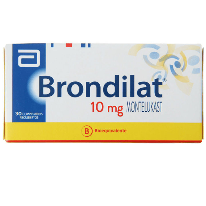 Brondilat (B) Montelukast 10 mg 30 Comprimidos recubiertos. 1