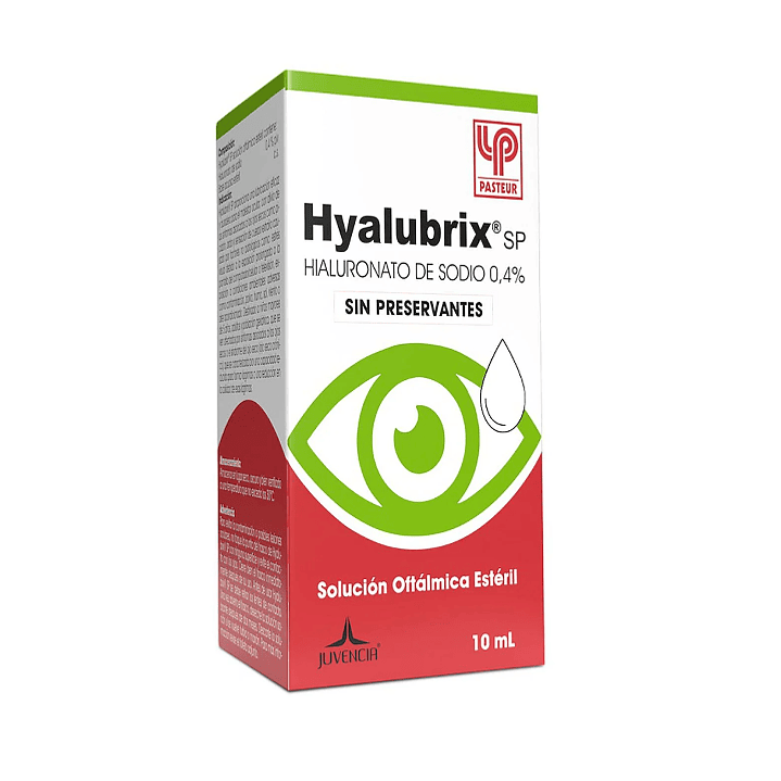 Hyalubrix SP Hialuronato 0,4 % Solución oftálmica 10 ml. 1