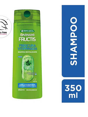 Garnier Fructis Shampoo Frescura vitaminada 350 ml.