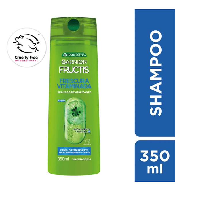 Garnier Fructis Shampoo Frescura vitaminada 350 ml. 1