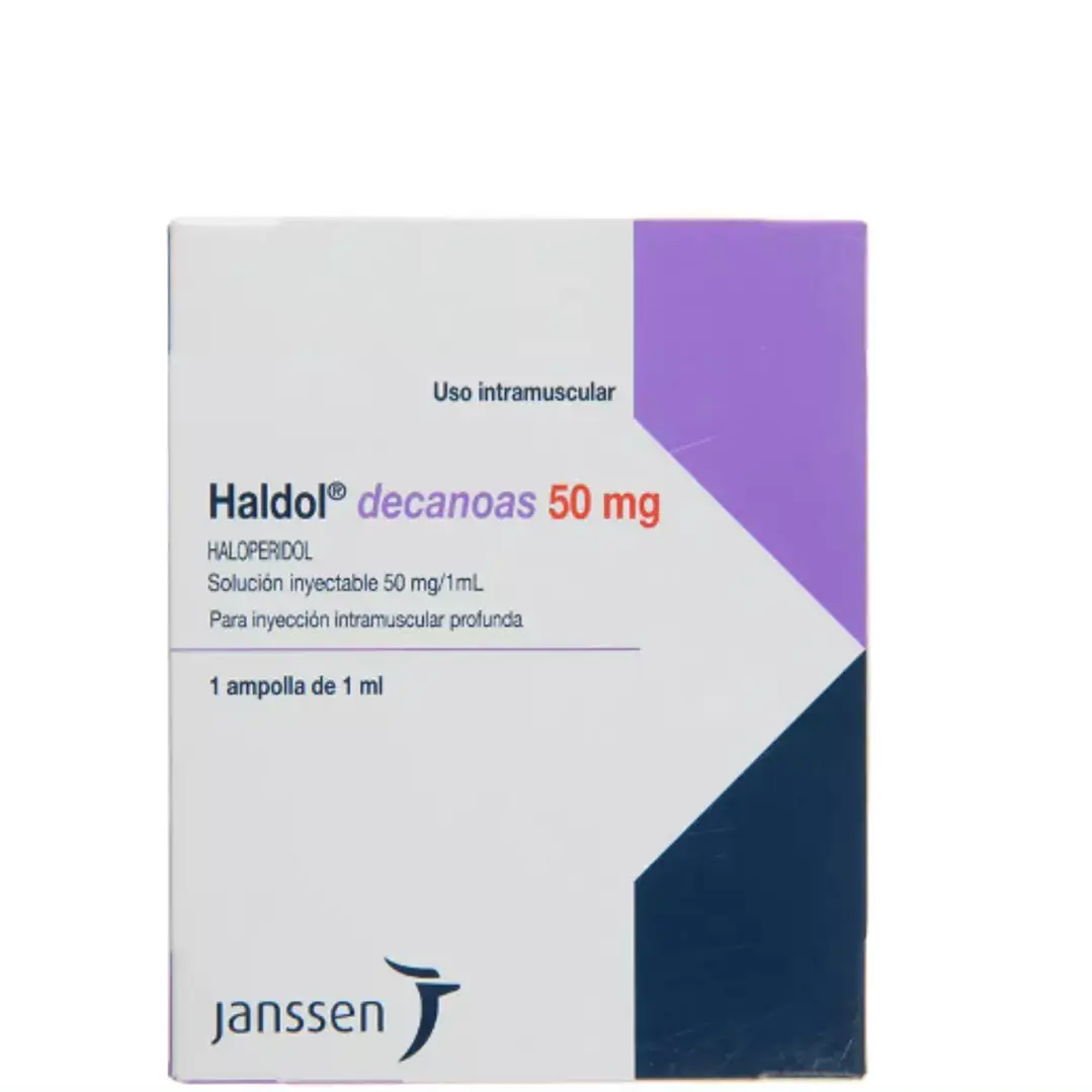 Haldol Decanoas Haloperidol 50 mg Solución inyectable 1 Ampolla. 1