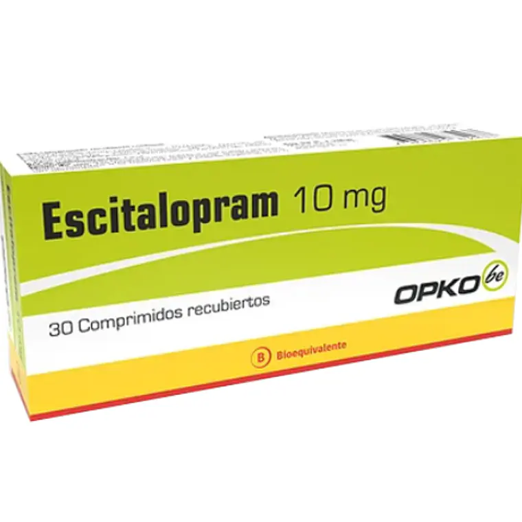 Escitalopram (B) 10 mg 30 Comprimidos. Opko  1
