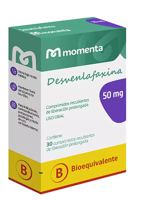 Desvenlafaxina (B) 50 mg 30 Comprimidos recubiertos.