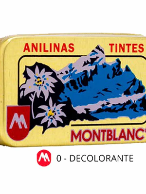 Anilina Mont Blanc N°0 Decolorante.