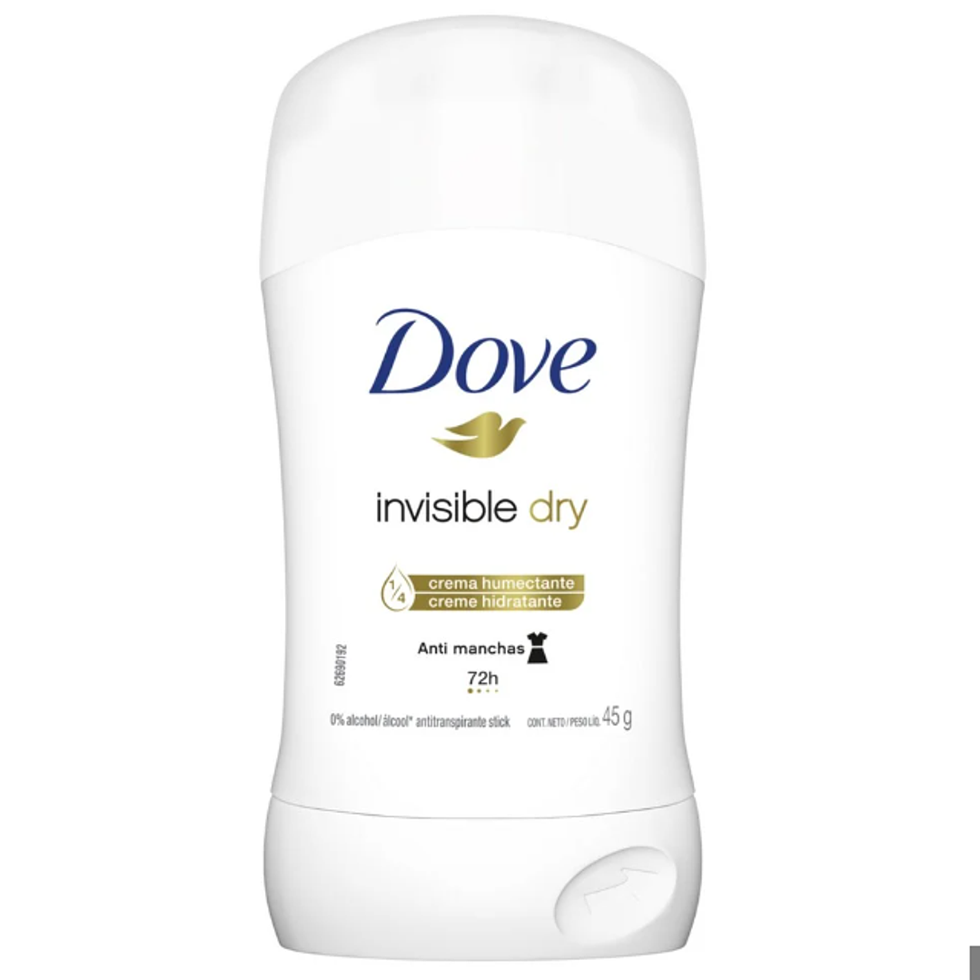 Dove Desodorante Invisible Dry Barra 50 g. 1