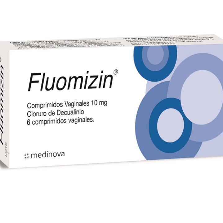 Fluomizin Cloruro de Decualinio 6 Comprimidos vaginales. 1