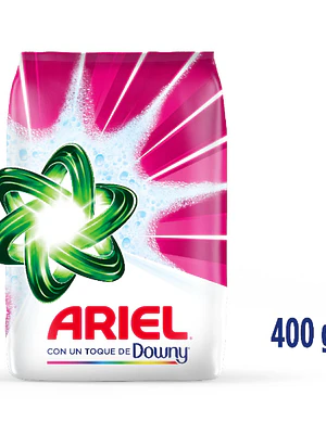 Detergente Ariel Toque de Downy en polvo 400 g.