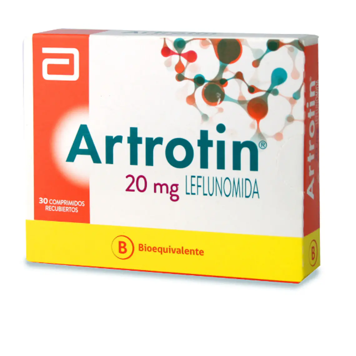 Artrotin (B) Leflunomida 20 mg 30 Comprimidos recubiertos. 1