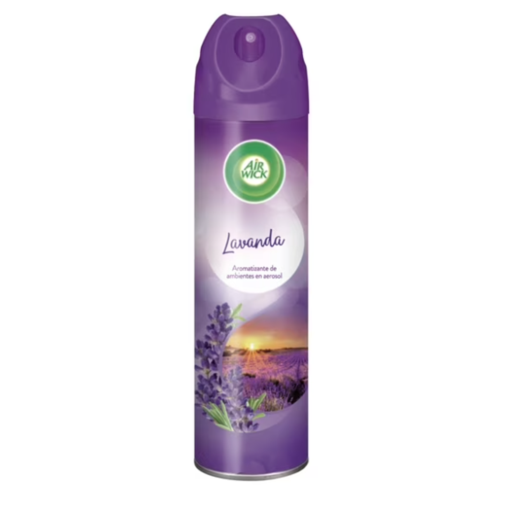 Airwick Desodorante ambiental Lavanda Aerosol 300 ml. 1