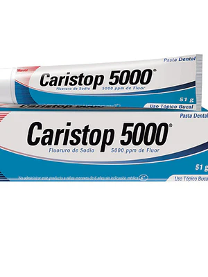 Crema dental Caristop 5000 Fluorada 51 g.