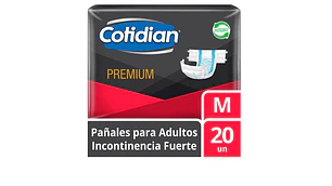 Cotidian Premium Pañal adulto M 20 Unidades.
