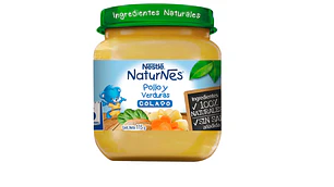 Colados Naturnes Pollo y verduras 115. Nestlé