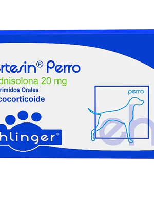 Kertesin Perro Prednisolona 20 mg 10 Comprimidos. Uso veterinario
