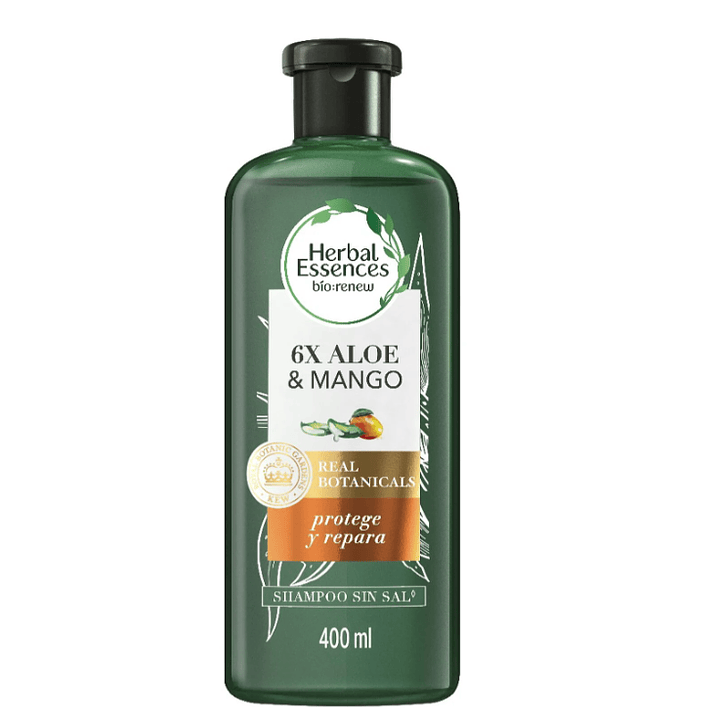 Herbal Essences Shampoo 6x Aloe & Mango 400 ml. 1